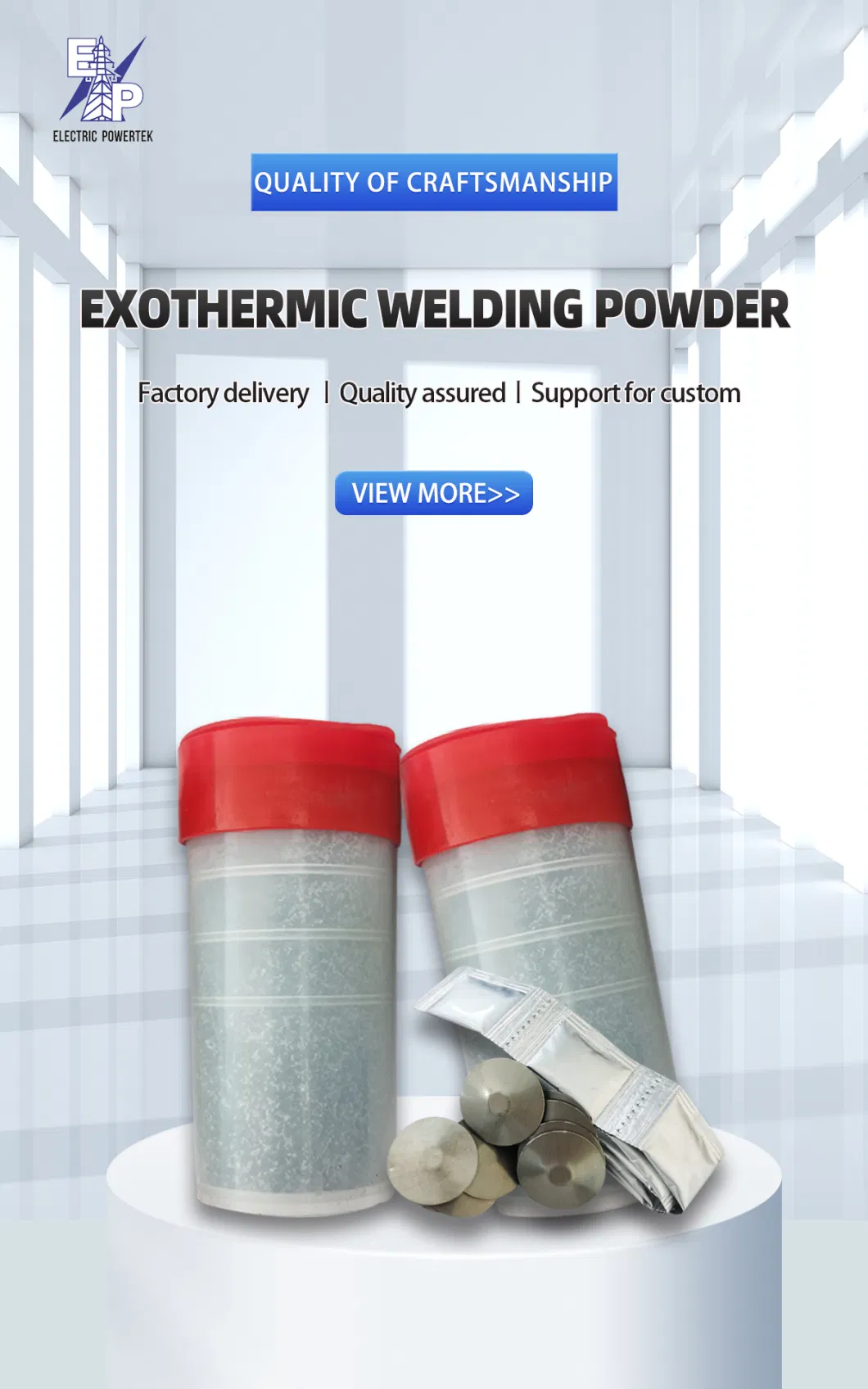 Exothermic Welding Powder Welding Flux Blended Powder