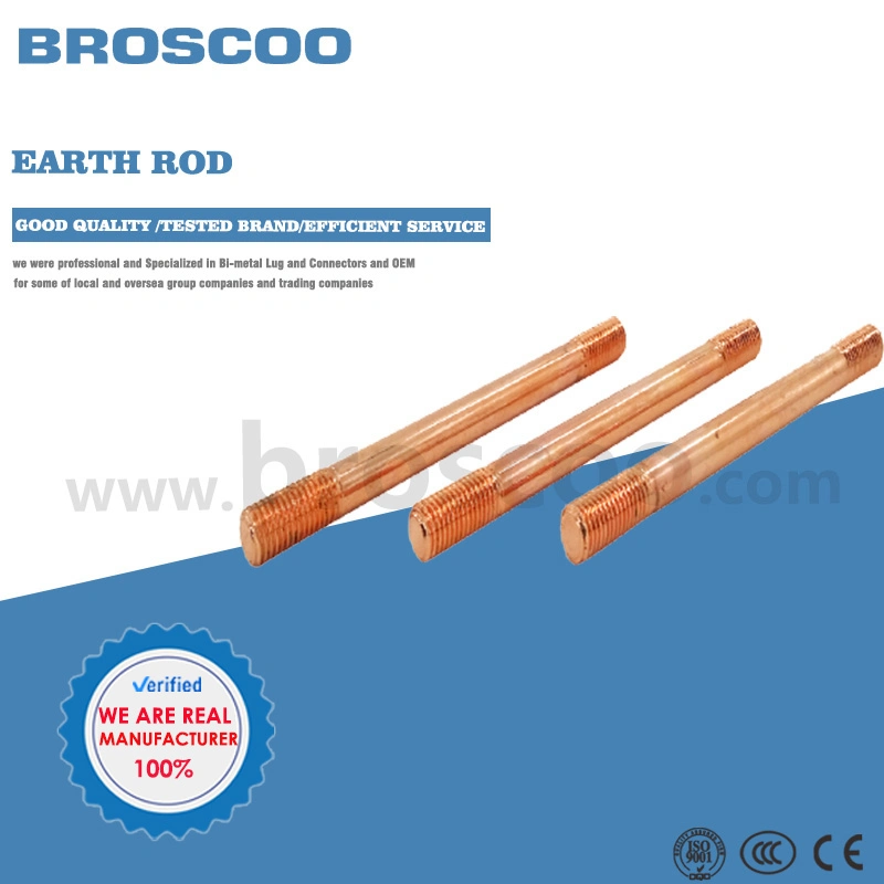 Hot Sell Telescopic Ground Rod /Copper Bonded Clad Steel Earth Rod