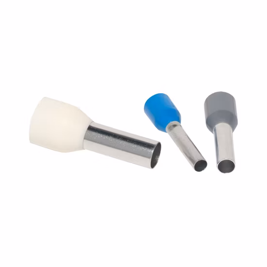 E Type Insulated Terminal Insulated Bootlace Ferrules Cord End Terminal